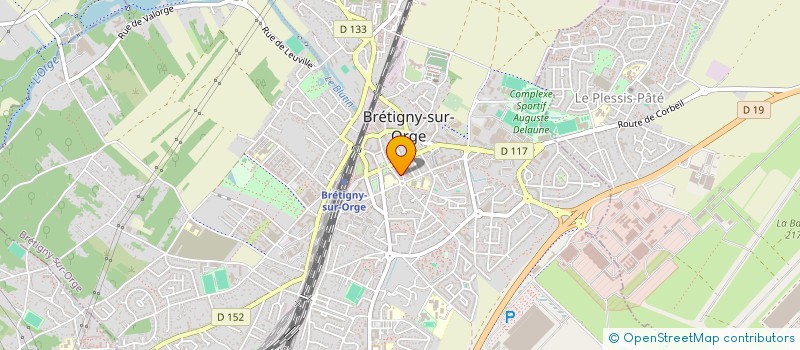 localisation de l'entreprise KMGF BAT  BRETIGNY-SUR-ORGE