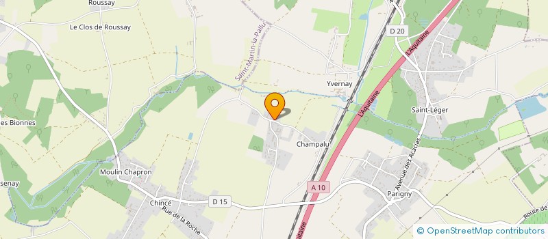 localisation de l'entreprise KMGL  JAUNAY-MARIGNY