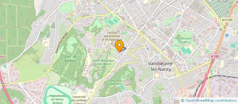 localisation de l'entreprise KMGS  VANDUVRE-LES-NANCY