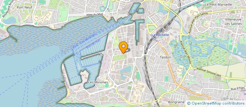 localisation de l'entreprise KMGT  LA ROCHELLE