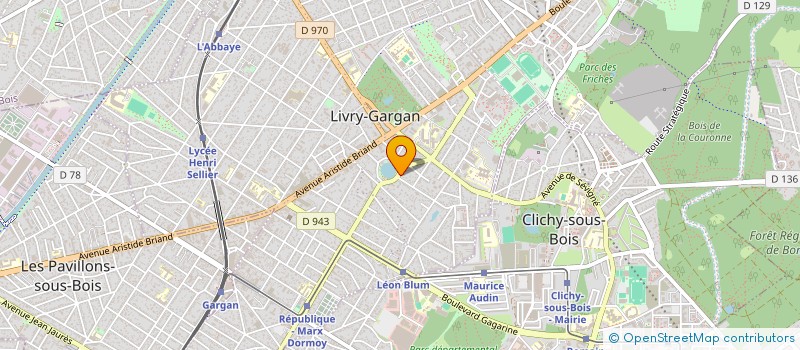 localisation de l'entreprise KMH  LIVRY-GARGAN