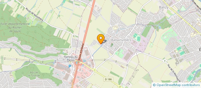 localisation de l'entreprise KMH ADMIN SERVICES  BALLAINVILLIERS