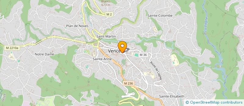 localisation de l'entreprise KMH PLOMBERIE RENOVATION à VENCE
