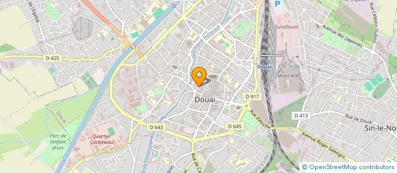 localisation de l'entreprise KMI  DOUAI