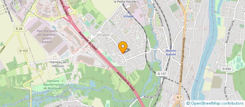 localisation de l'entreprise KMI AUTO  CORBEIL-ESSONNES