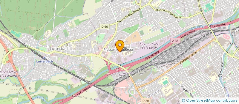 localisation de l'entreprise KMI DEVELOPPEMENT  PFASTATT