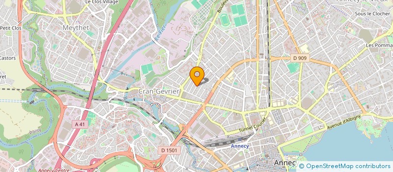 localisation de l'entreprise KMI HOLDING à ANNECY