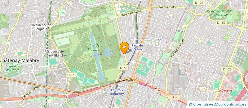 localisation de l'entreprise KMINSIDE à ANTONY