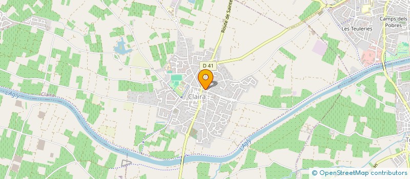 localisation de l'entreprise KMJ BUILDING  CLAIRA