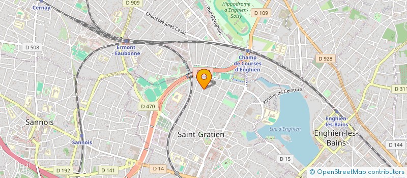 localisation de l'entreprise KMJS  SAINT-GRATIEN