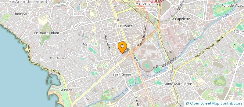 localisation de l'entreprise KMK à MARSEILLE