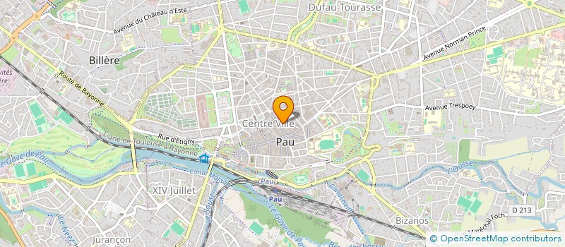 localisation de l'entreprise KMK 64 à PAU