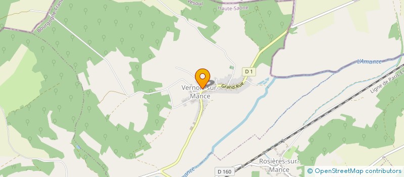 localisation de l'entreprise KMK VERNOIS  VERNOIS-SUR-MANCE