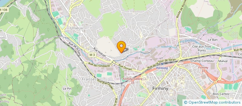 localisation de l'entreprise KMK2  UNIEUX