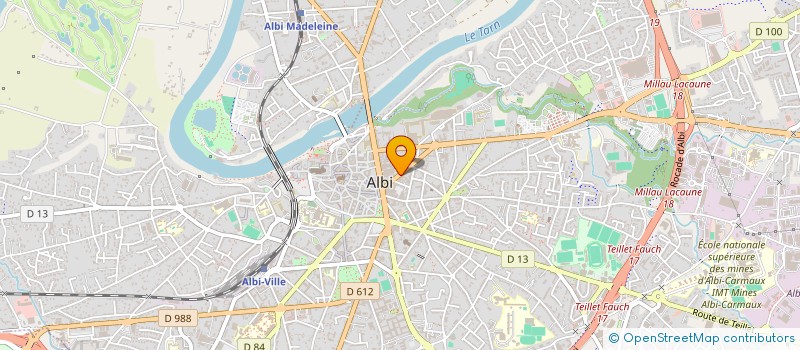localisation de l'entreprise KML à ALBI