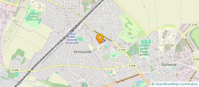 localisation de l'entreprise KML à GONESSE