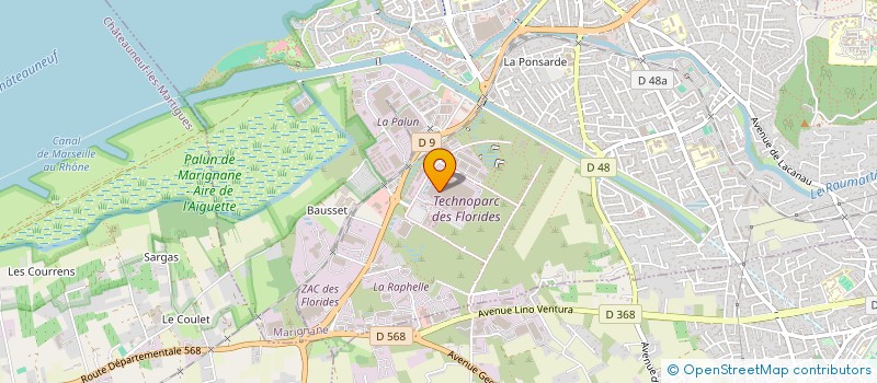 localisation de l'entreprise KML AUTOMOTORS  MARIGNANE