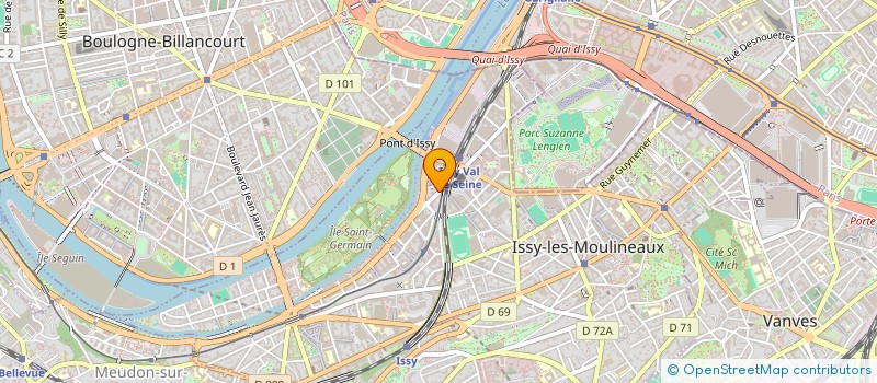localisation de l'entreprise KML IMMOBILIER à ISSY-LES-MOULINEAUX