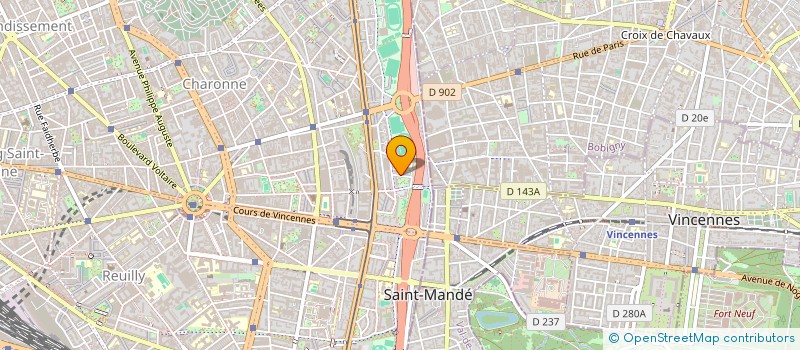 localisation de l'entreprise KML TAXI à NOISY-LE-GRAND