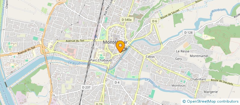 localisation de l'entreprise KMLE ACTIVITES  MONTELIMAR