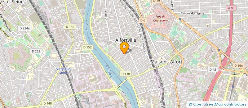 localisation de l'entreprise KMLEON CONSEILS à ALFORTVILLE
