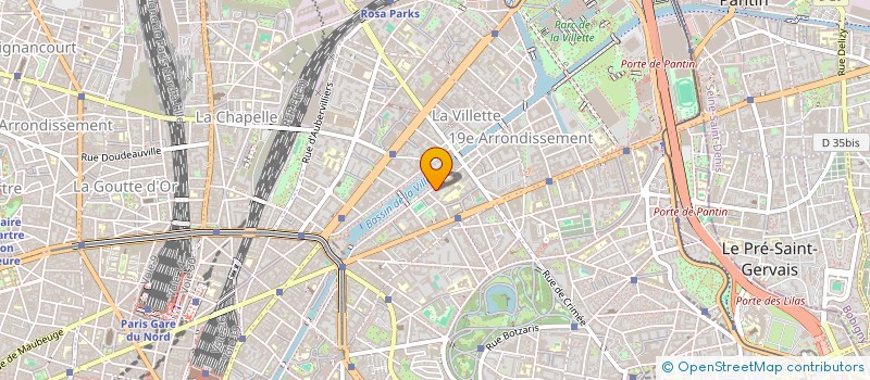 localisation de l'entreprise KMLOCAL - BORDEAUX BASTIDE NIEL  PARIS