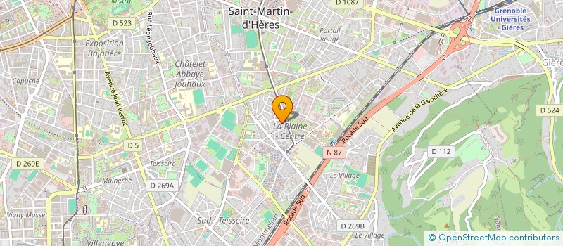 localisation de l'entreprise KMLV  SAINT-MARTIN-D'HERES