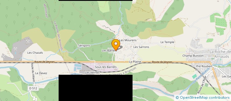 localisation de l'entreprise KMP 2007  GAP