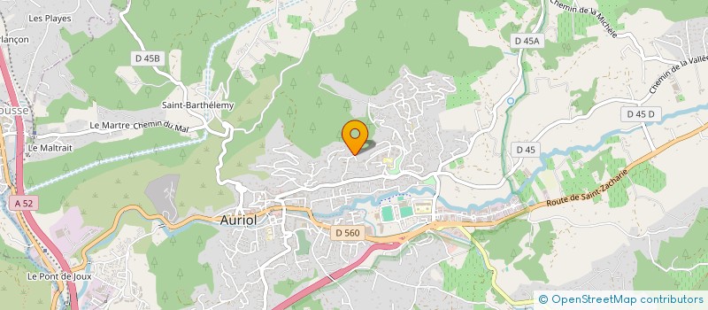 localisation de l'entreprise KMPP & SONS  AURIOL