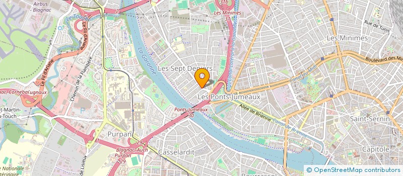 localisation de l'entreprise KMR à TOULOUSE