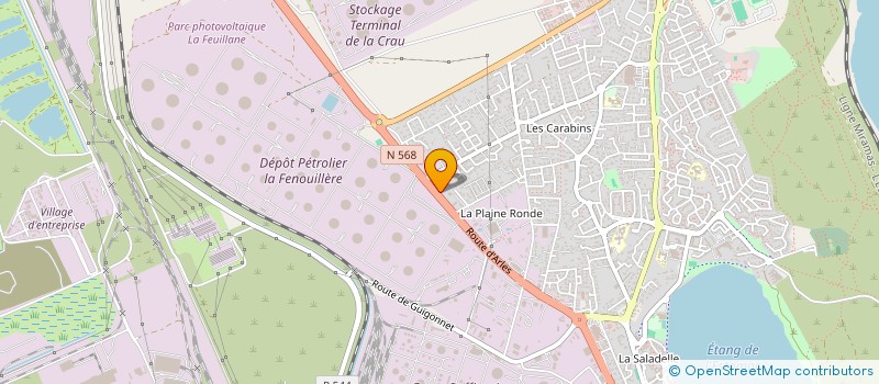 localisation de l'entreprise KMR à FOS-SUR-MER