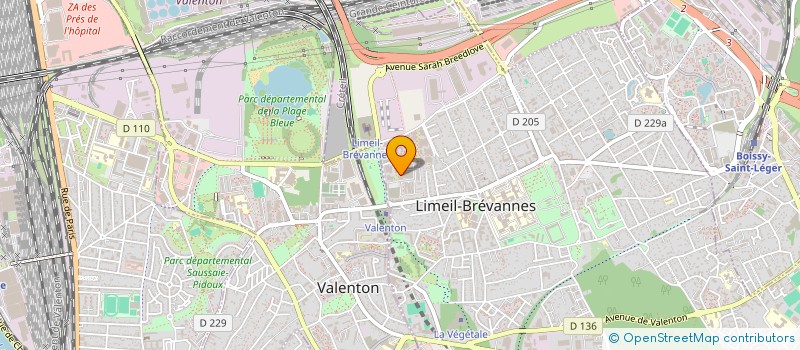 localisation de l'entreprise KMR  LIMEIL-BREVANNES