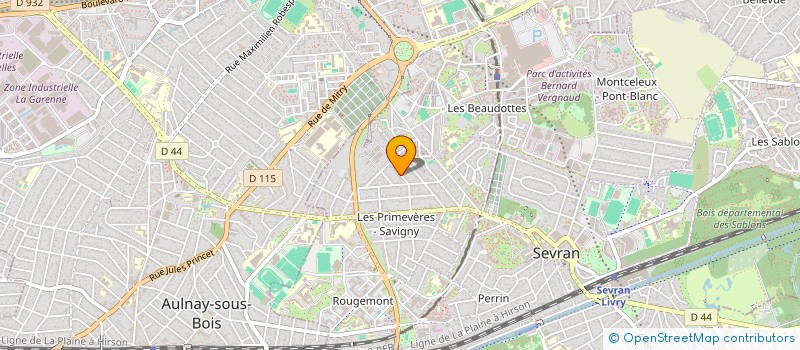localisation de l'entreprise KMR IMMO à SEVRAN