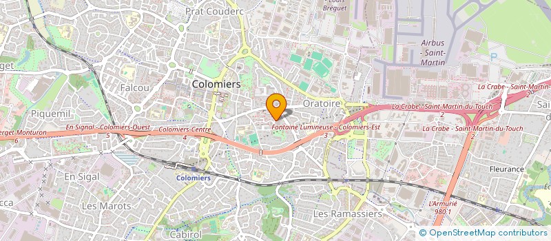 localisation de l'entreprise KMS 31 à COLOMIERS