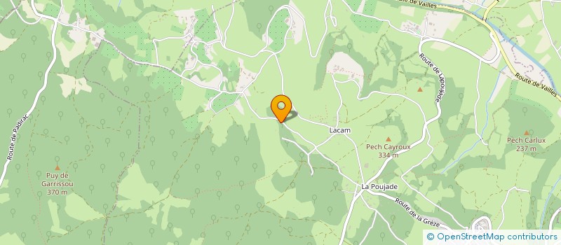 localisation de l'entreprise KMS  LOUBRESSAC