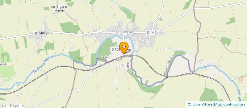 localisation de l'entreprise KMS GROUPE  MEILLERAY