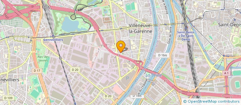 localisation de l'entreprise KMSONE à SAINT-OUEN-SUR-SEINE