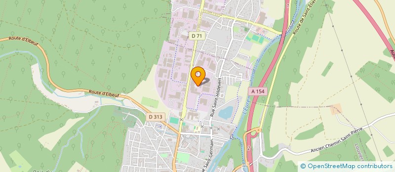 localisation de l'entreprise KMT à LOUVIERS