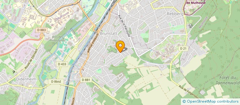 localisation de l'entreprise KMU LOFT FRANCE à BRUNSTATT-DIDENHEIM