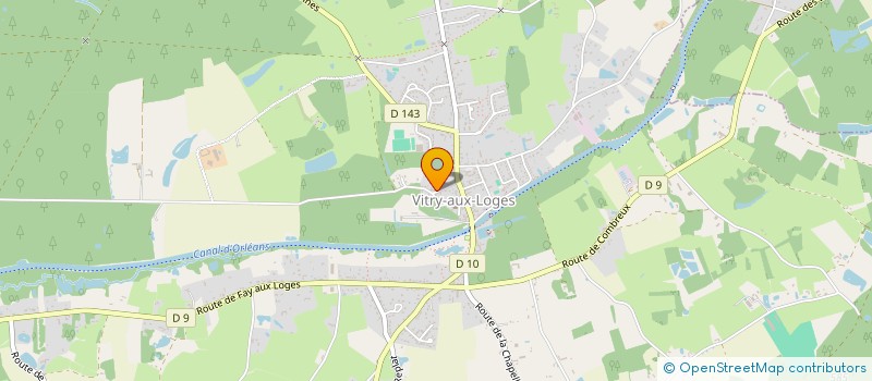 localisation de l'entreprise KMV INVESTISSEMEMNTS à VITRY-AUX-LOGES