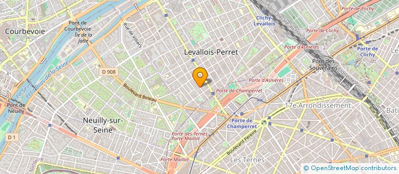 localisation de l'entreprise KMX.IO à LEVALLOIS-PERRET