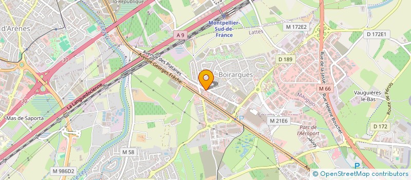 localisation de l'entreprise KMYA à LATTES