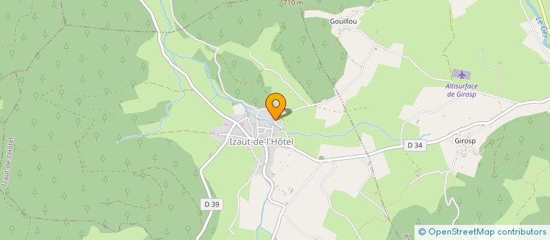 localisation de l'entreprise KMYJOUN  IZAUT-DE-L'HOTEL