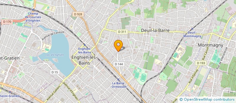 localisation de l'entreprise KMZ 42  DEUIL-LA-BARRE