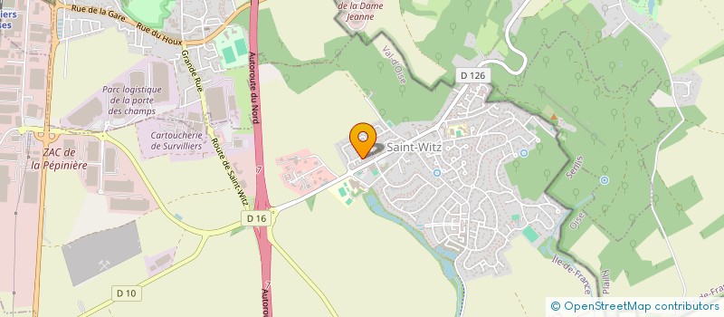 localisation de l'entreprise KMZ MUSIC  SAINT-WITZ