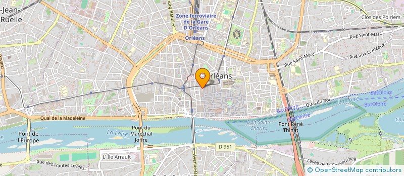 localisation de l'entreprise KN à ORLEANS