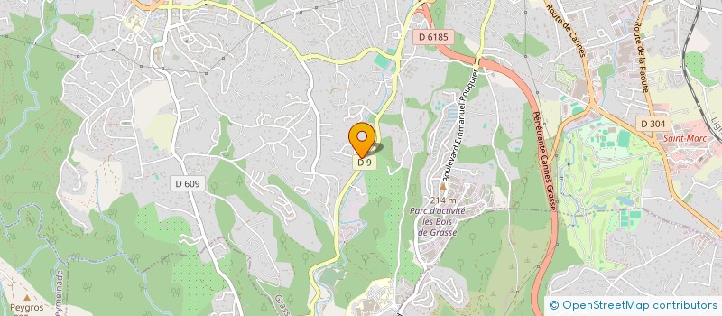 localisation de l'entreprise KN à GRASSE
