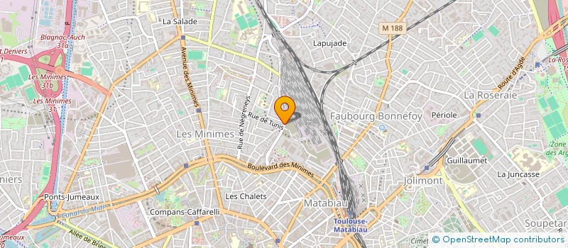 localisation de l'entreprise KN BTP à TOULOUSE