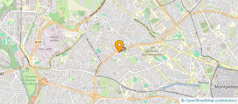 localisation de l'entreprise KN&CONSTRUCTION à MONTPELLIER