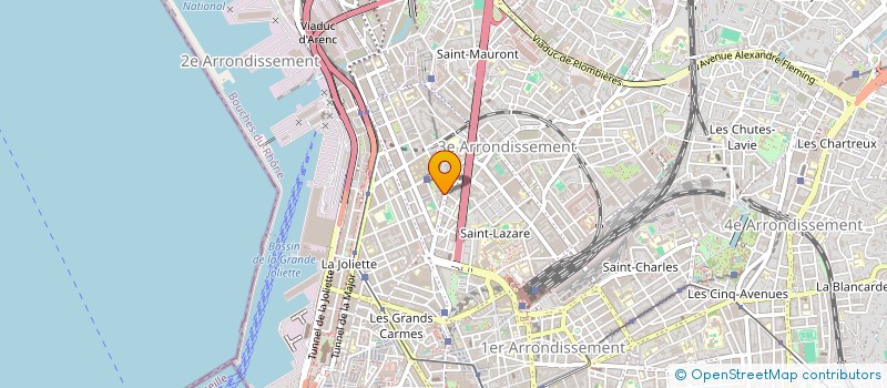 localisation de l'entreprise KN DISTRIBUTION à MARSEILLE